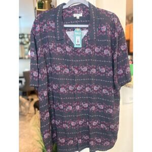 Earthbound Men's Button Down Shirt 2XL NEW